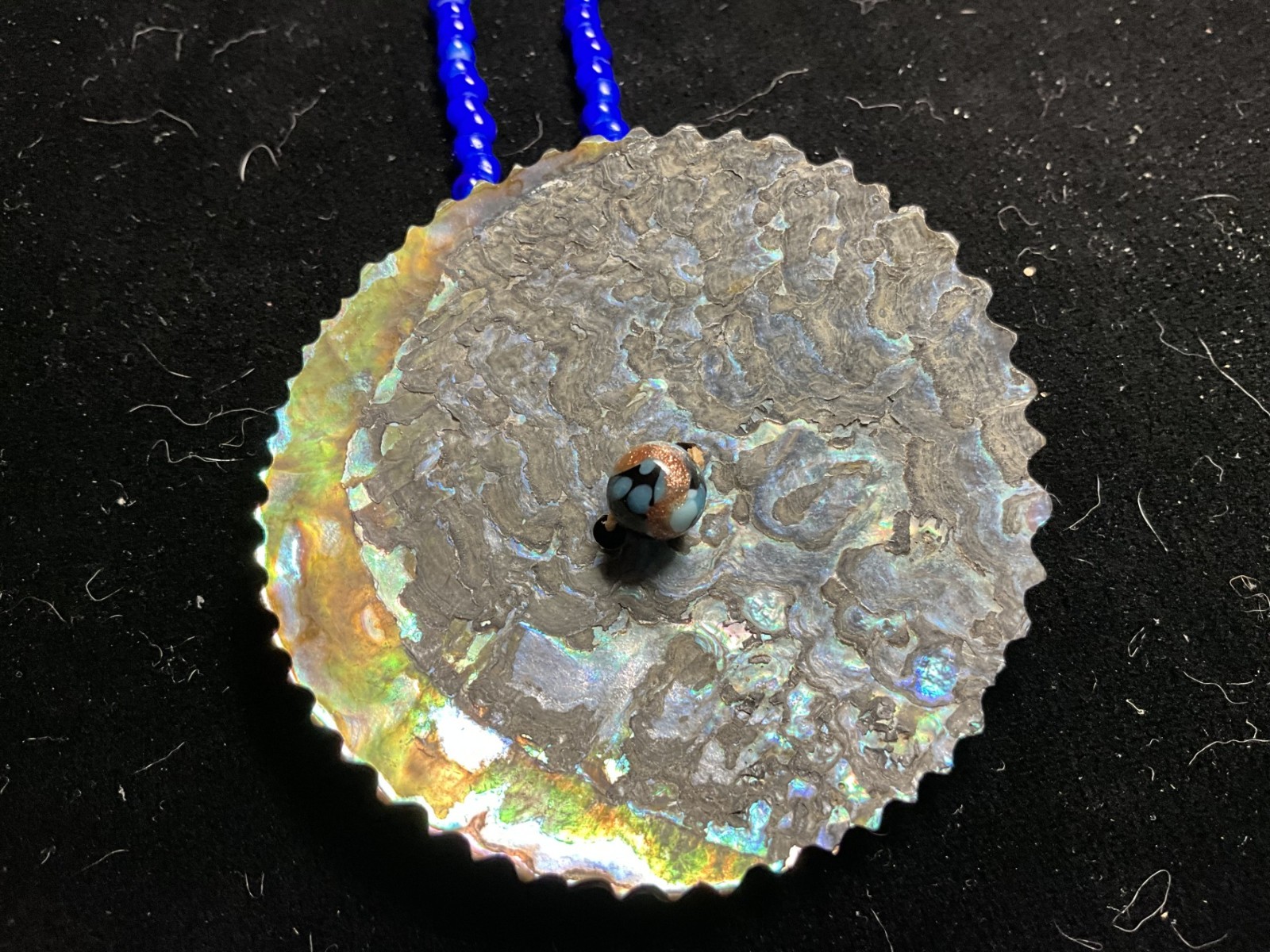 Abalone Choker Necklace