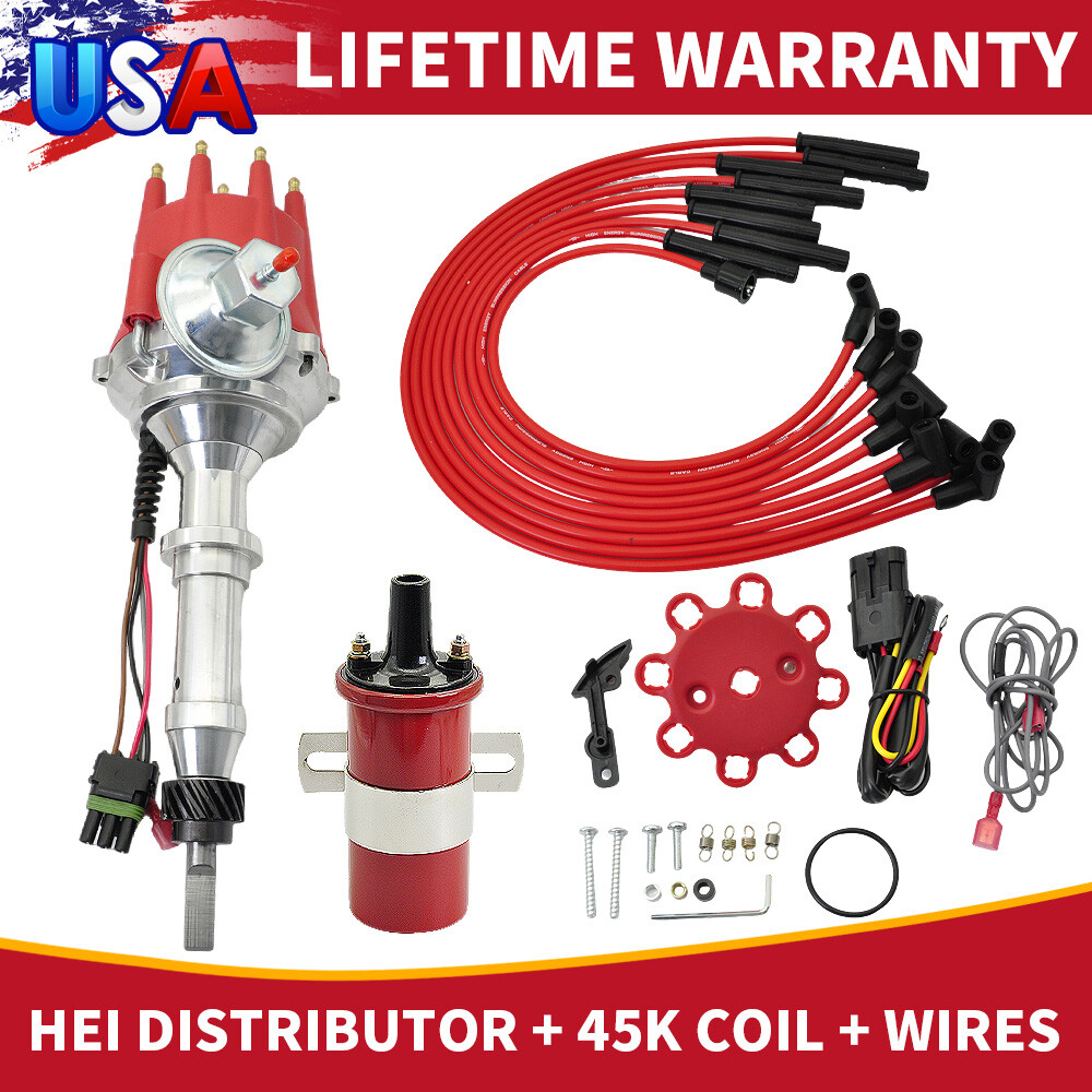 FOR INTERNATIONAL HARVESTER HEI Distributor 392 345 304 266 + WIRES + 45K COIL