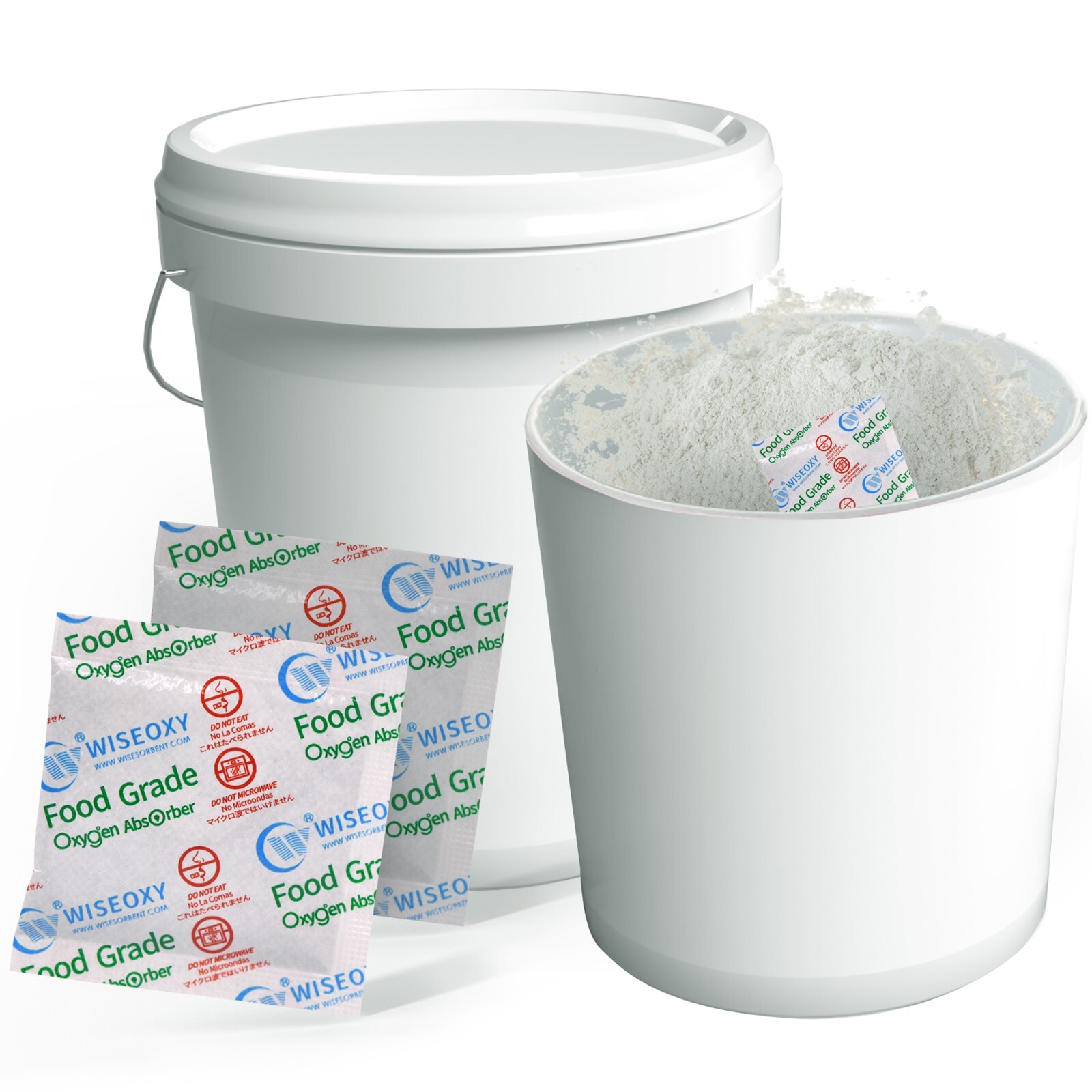 300cc Oxygen Absorbers for Long Term Food Storage Mylar Bags Dryers O2 Absorbers