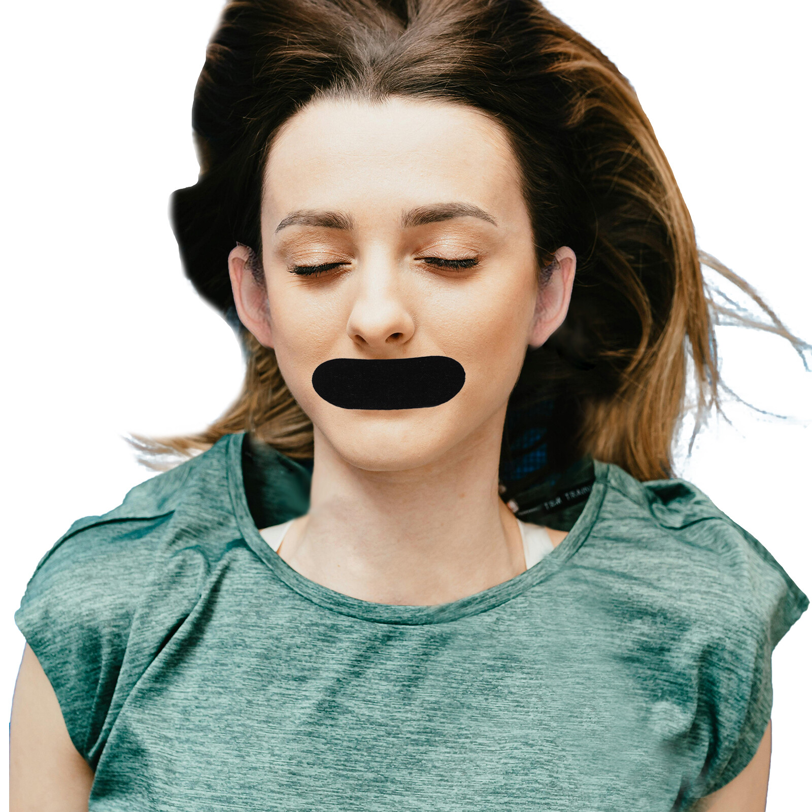 100pcs Mouth Patch Tape Strip Advanced Gentle for Better Nose Improved Breathing