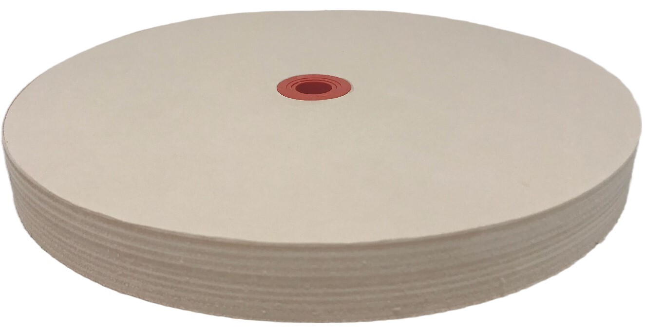 8 inch Leather Honing Wheel Fits 6 in. & 8 in. Bench Grinders and Polishers