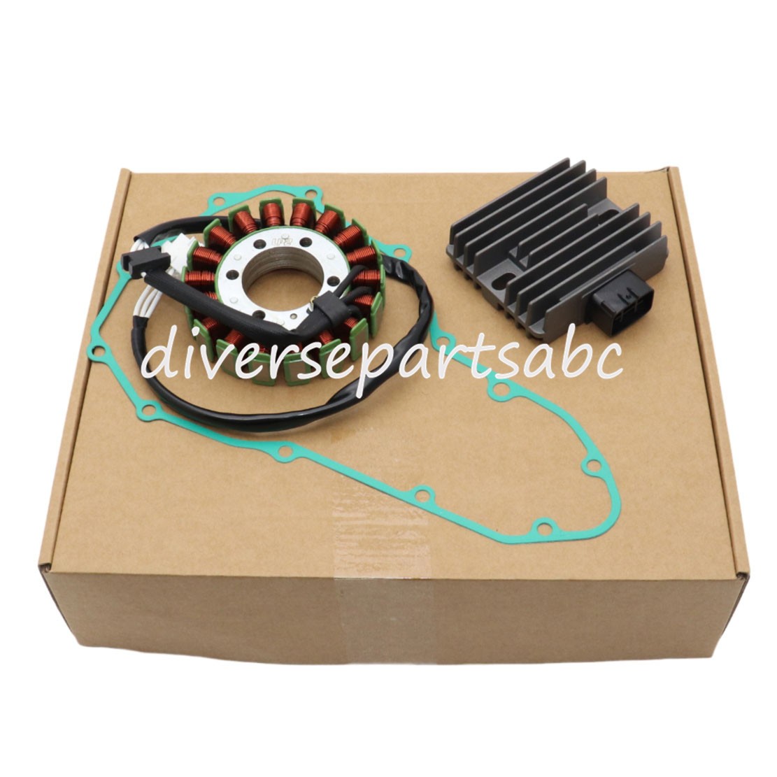 Stator+Voltage Rectifier+Gasket Fits Kawasaki Ninja Vulcan S 650 Versys 12-2016