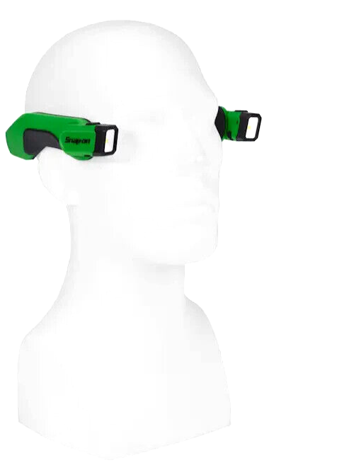 SNAP ON ECHDF042 G HIGH-TECH HEADLAMP LIGHT GREEN 450 LUMENS Rechargeable NEW