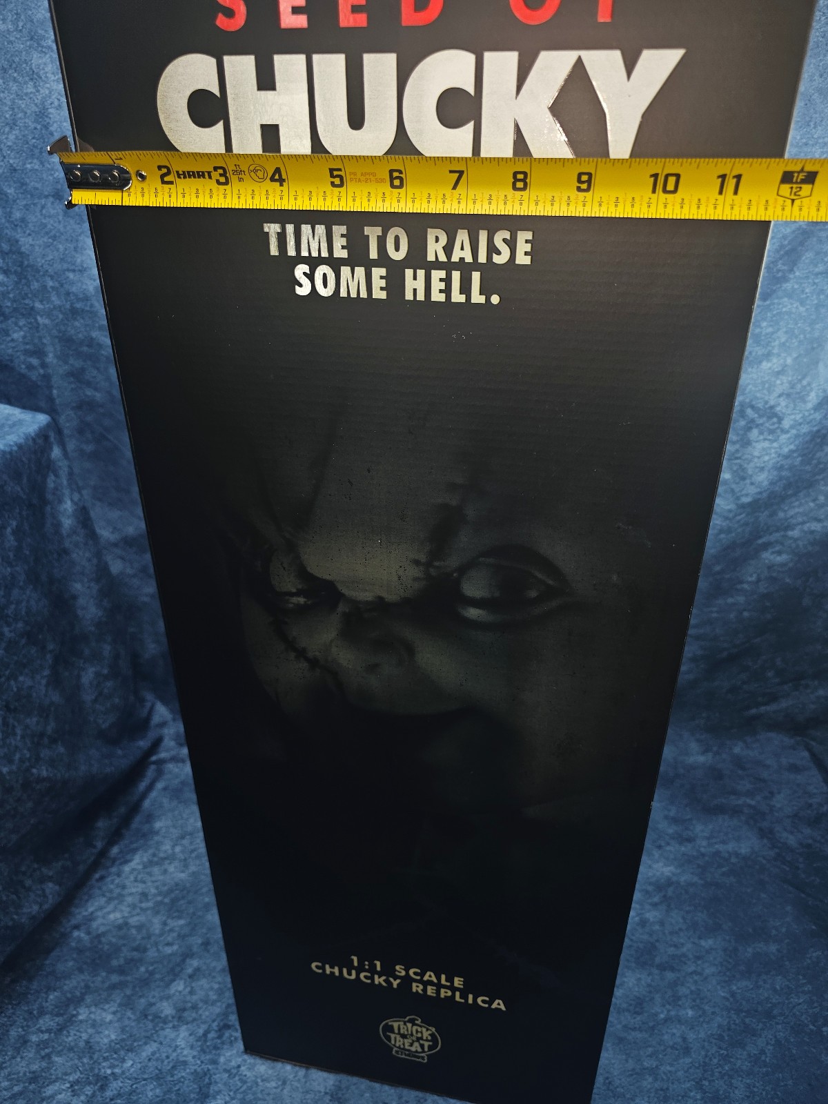 Trick or Treat Studios Seed Of Chucky Doll 1:1 Scale Replica empty Box only