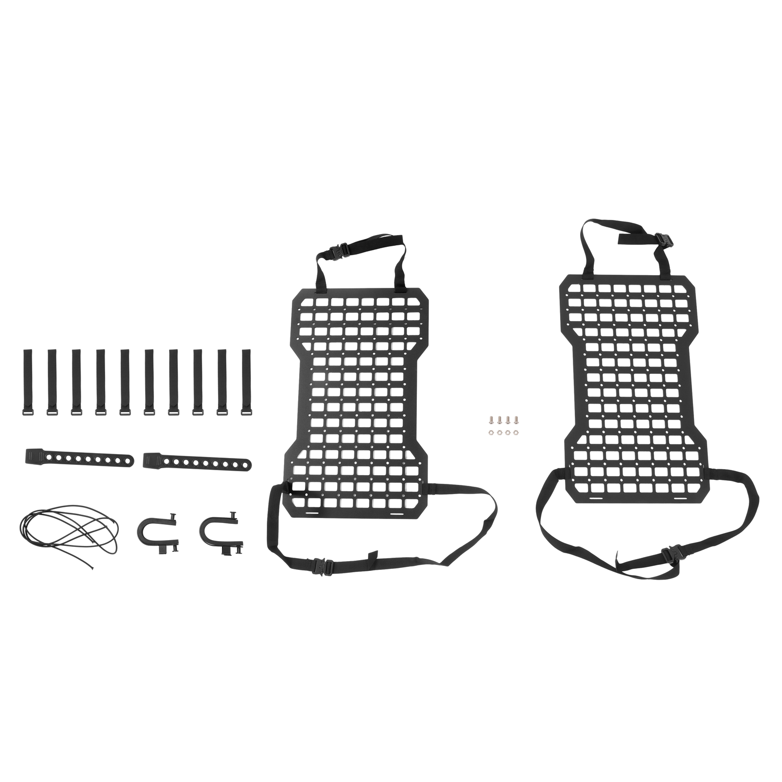 Versatile Tactical Rigid Molle Insert Panel For Car Seat Back Storage Gun Rack