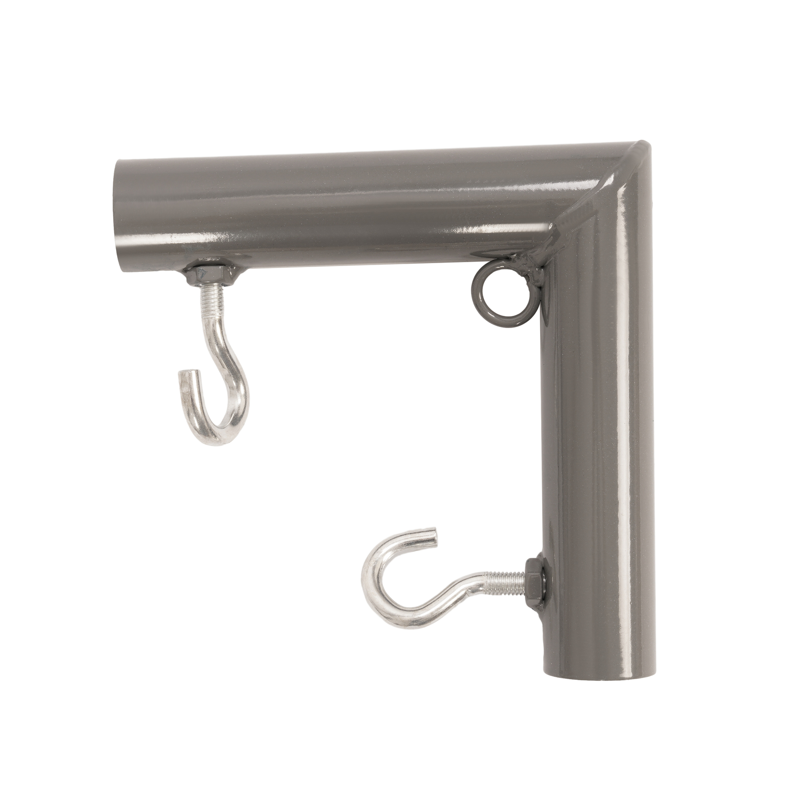 Rust Resistant 10 Pieces 1" Golf Frame Corner Kit DIY Canopy with Eye-Bolts