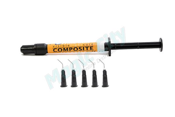 Flowable Light Cure Dental Composite Resin 2 gm. Syringe A2