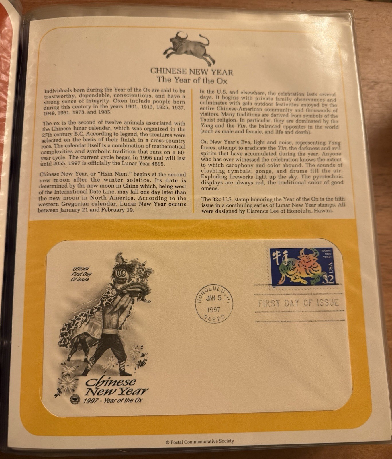 Postal Commemorative Society Binder w/ U.S. First Day Covers 1996-1998 96 Covers