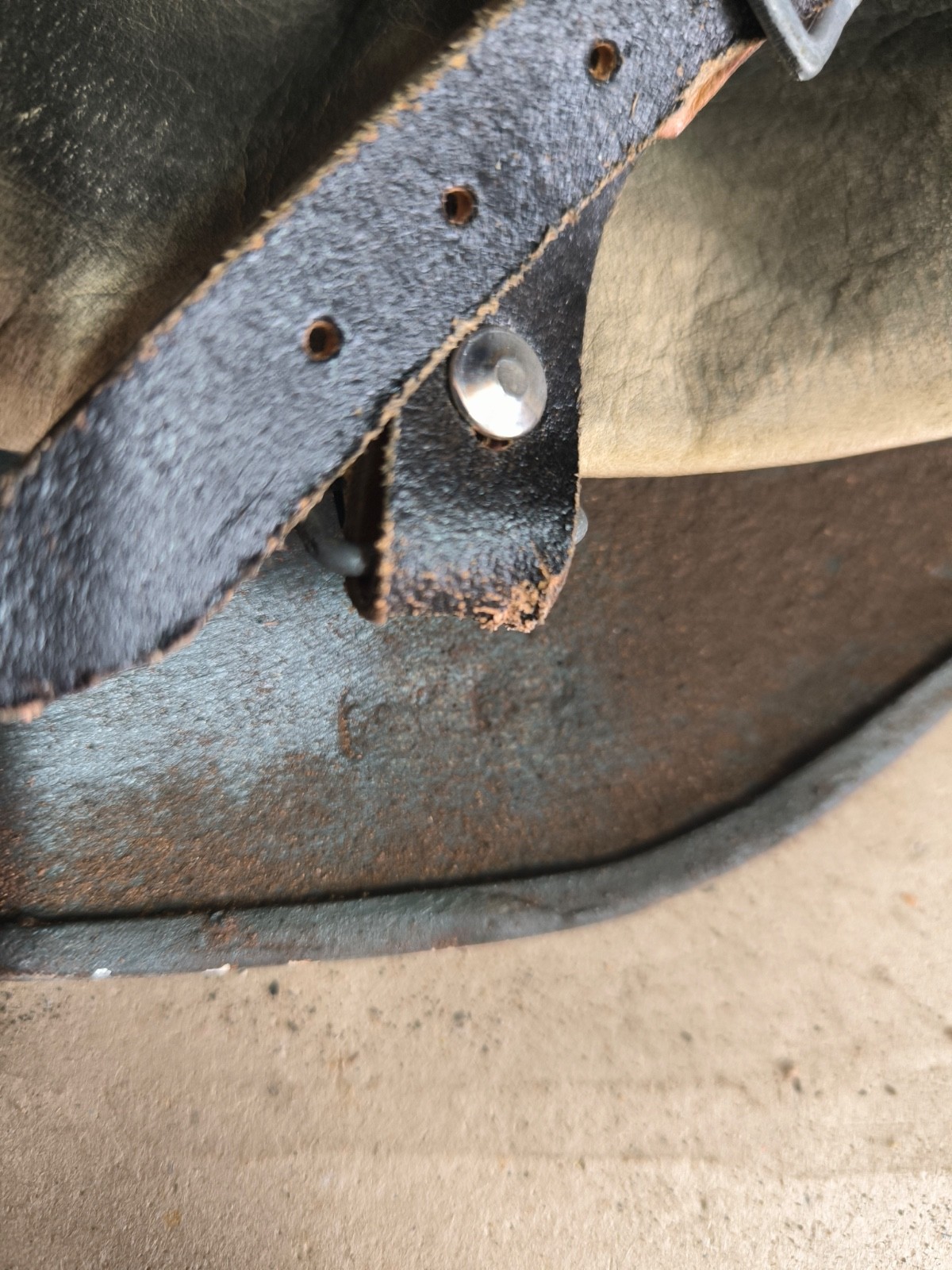 WW2 M40 German Helmet WWII M 40. Combat helmet.size 64