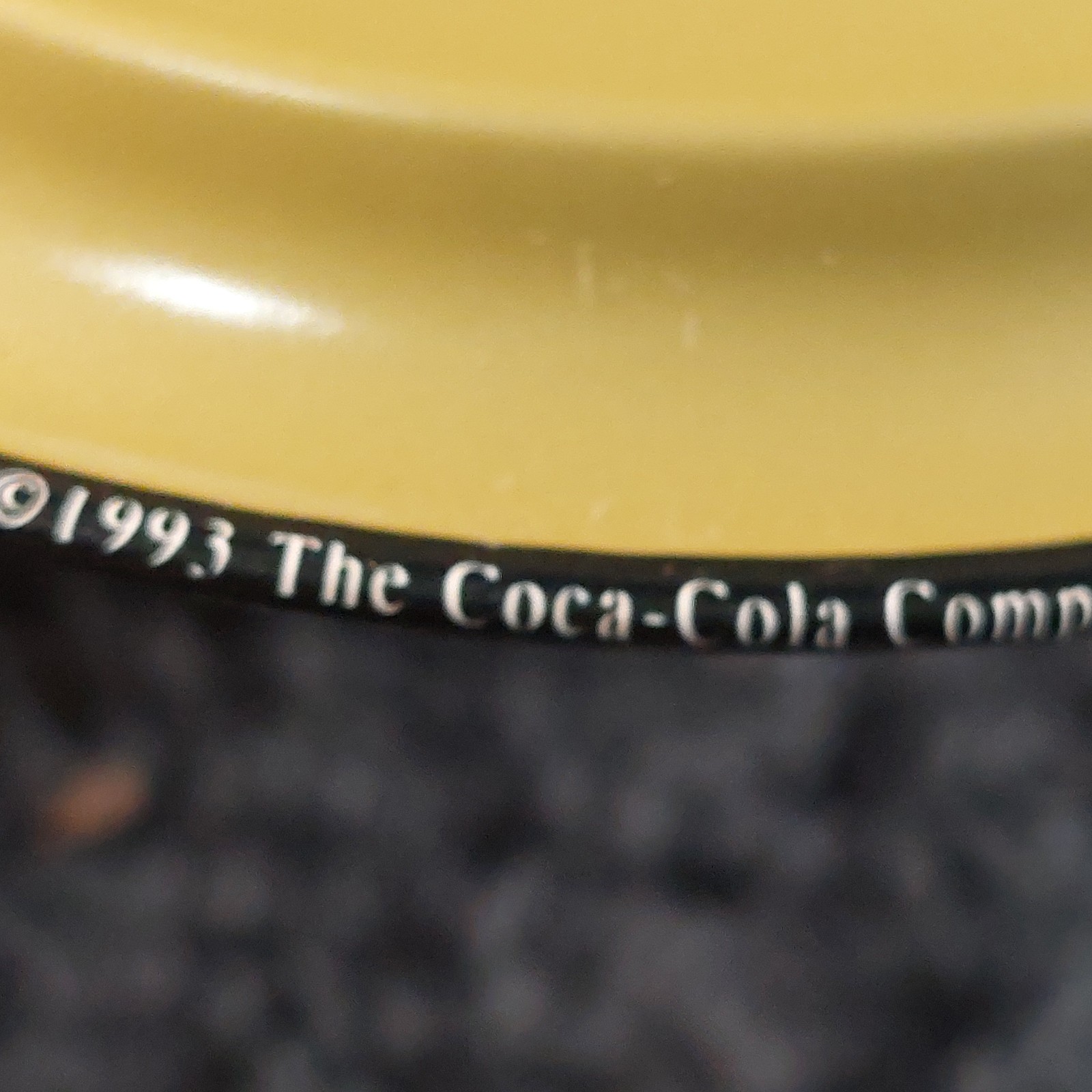 Vintage Coca Cola Brass Bottle Cap Paperweight & 1993 Coaster Drink in Bottles