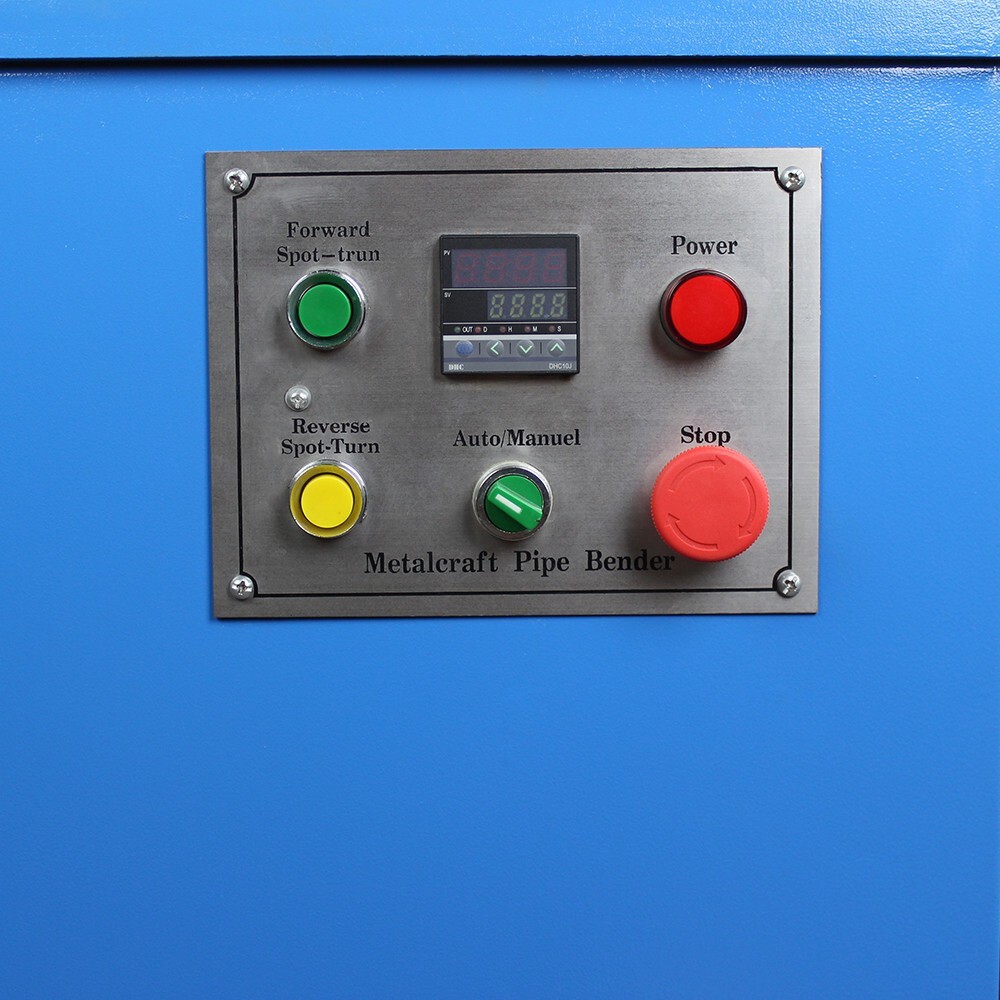 2HP 5/8" - 1-1/2" Programmable Electric Tube Bender PLC Machine 2HP 1,680 RPM