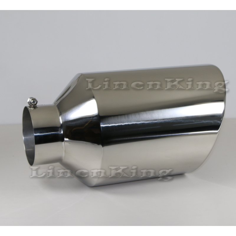 Diesel Stainless Steel Bolt On Exhaust Tip 5" Inlet - 10" Outlet - 18" Long
