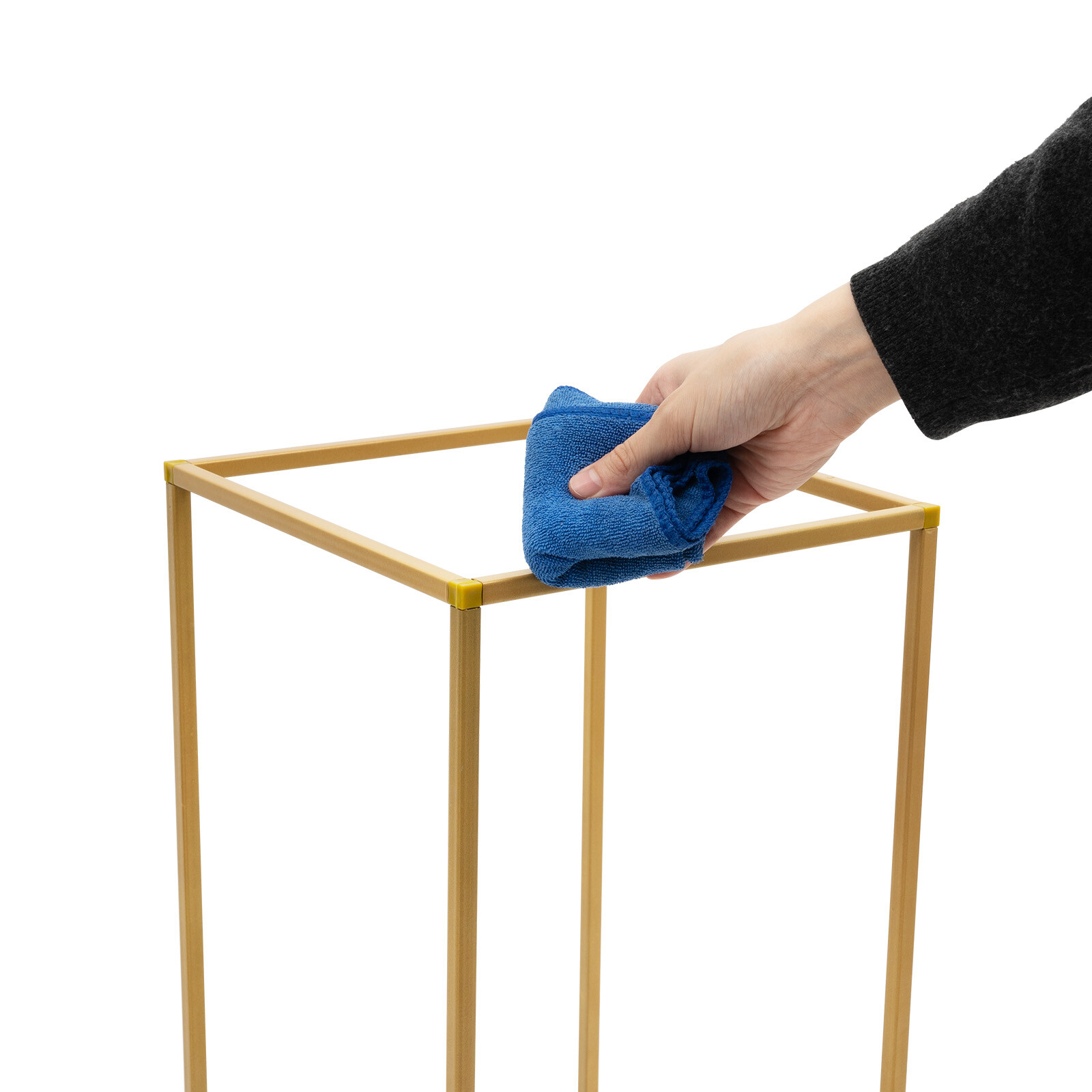 10PC 31.5 in Tall Gold Metal Flower Stand for Wedding Table Centerpieces GOOD