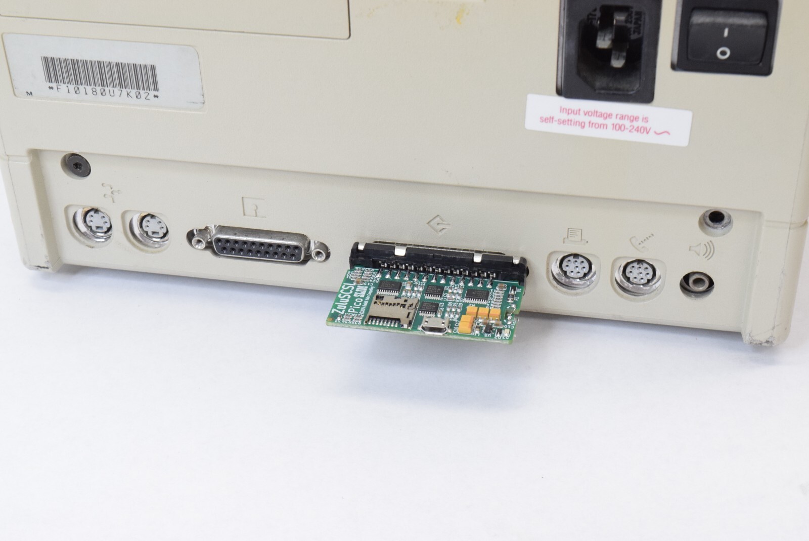 ZuluSCSI Pico W Slim DB25 External SCSI Hard Disk Emulator Wi-Fi for Macintosh