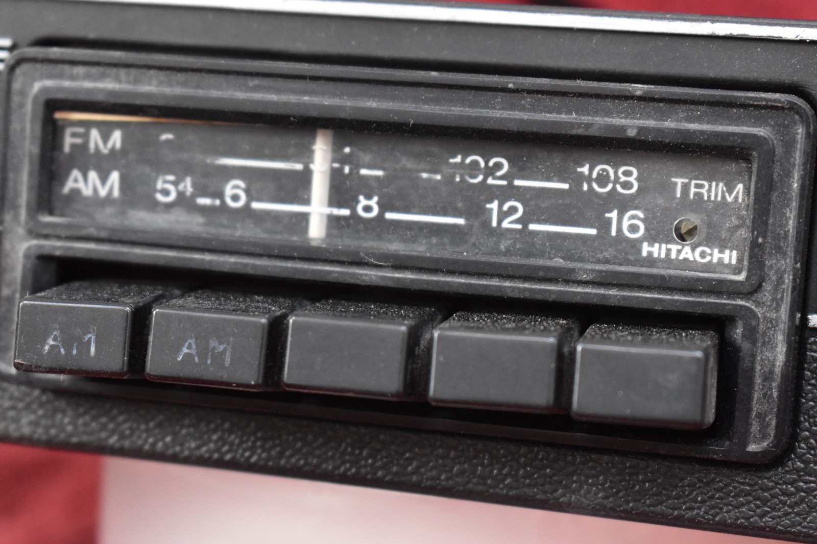 1977 77 Datsun 280Z AM/FM radio KM-1821ZF OEM used