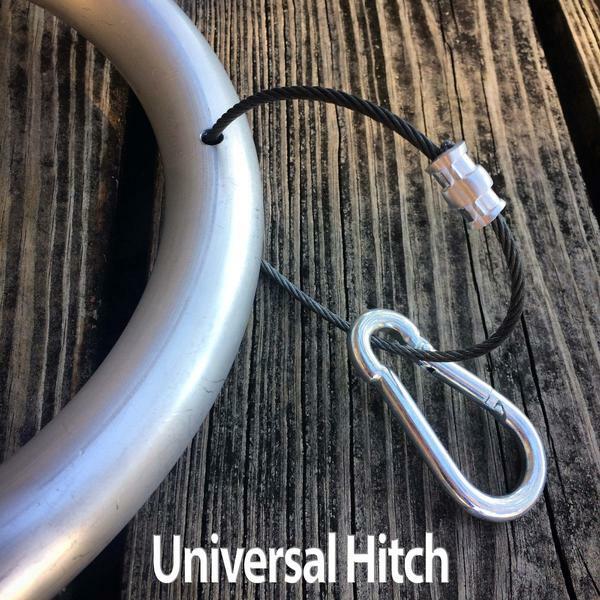 36" Pull-behind Sweet Gum Ball Harvester - Bag-A-Nut - Nut Picker Upper (A7001)