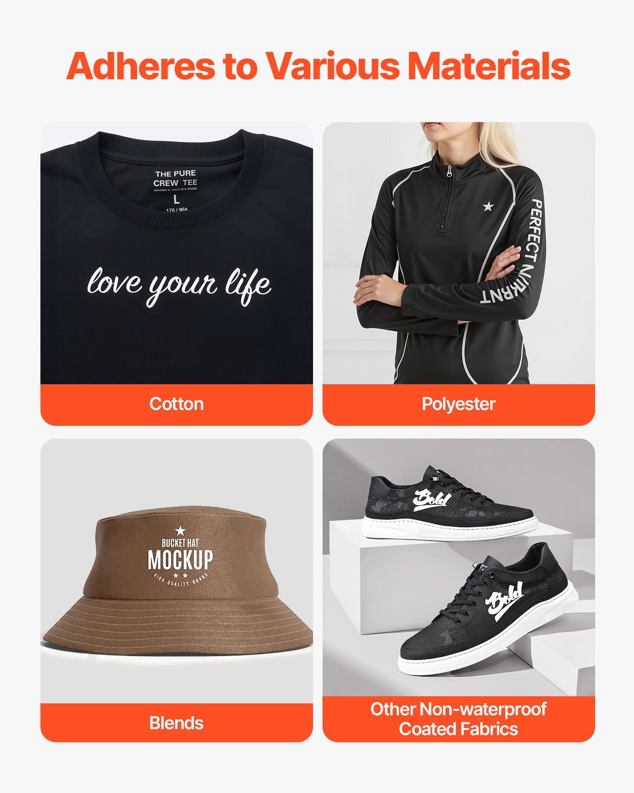 VEVOR Heat Transfer Vinyl HTV Iron on Vinyl Roll 12 in x 25 ft Glossy White