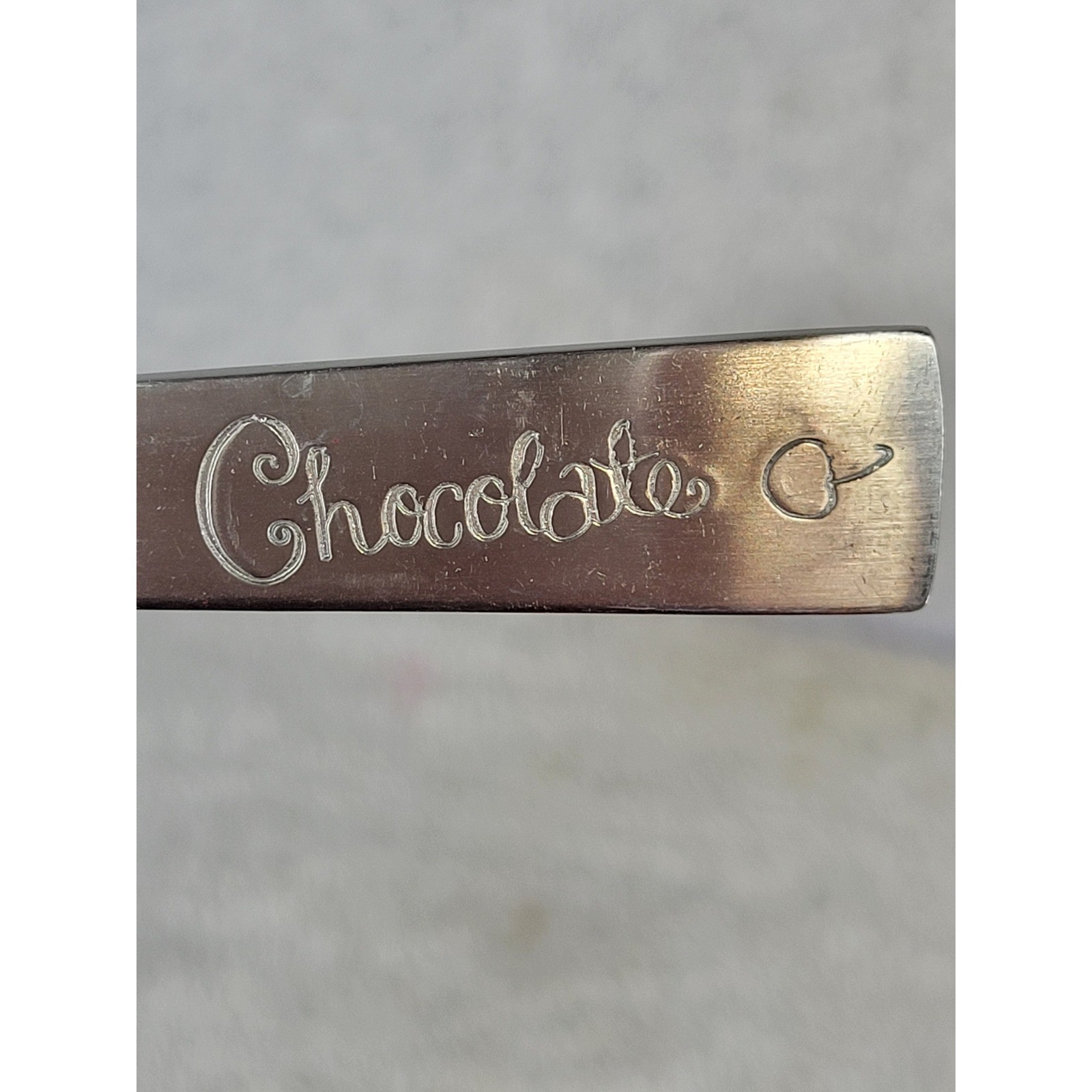 4 pcs Pottery Barn Ice Cream Sundae Milkshake Spoons Stainless Steel Flatware