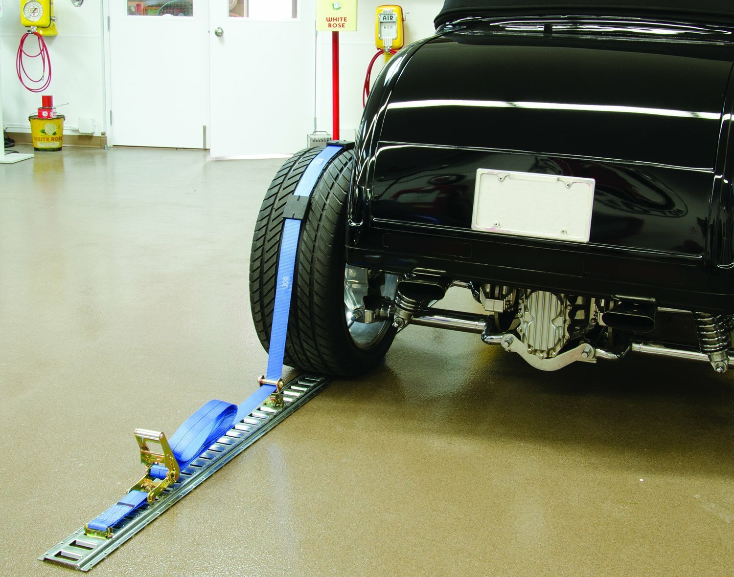 Erickson 58523 E-Track Ratchet Strap (with Roller Idler, 2" Wide x 12' Long, 330