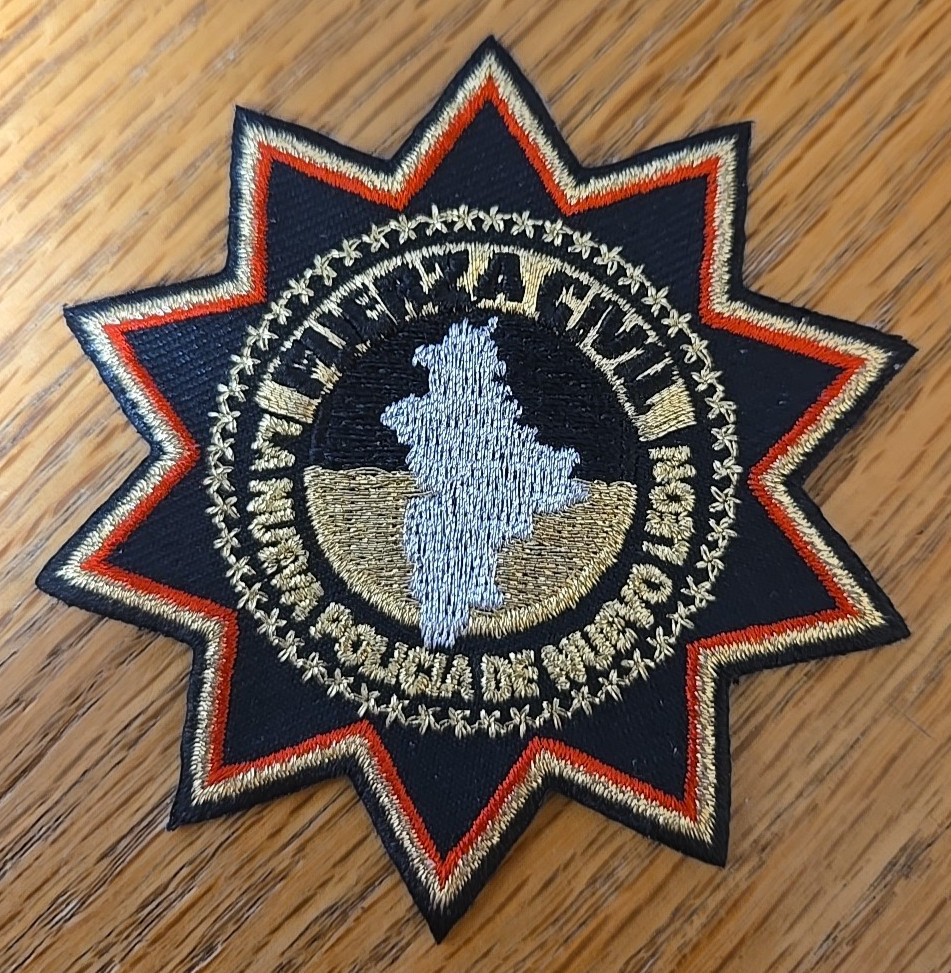 NUEVO LEON MEXICO FUERZA CIVIL POLICIA small MEXICO POLICIA POLICE PATCH