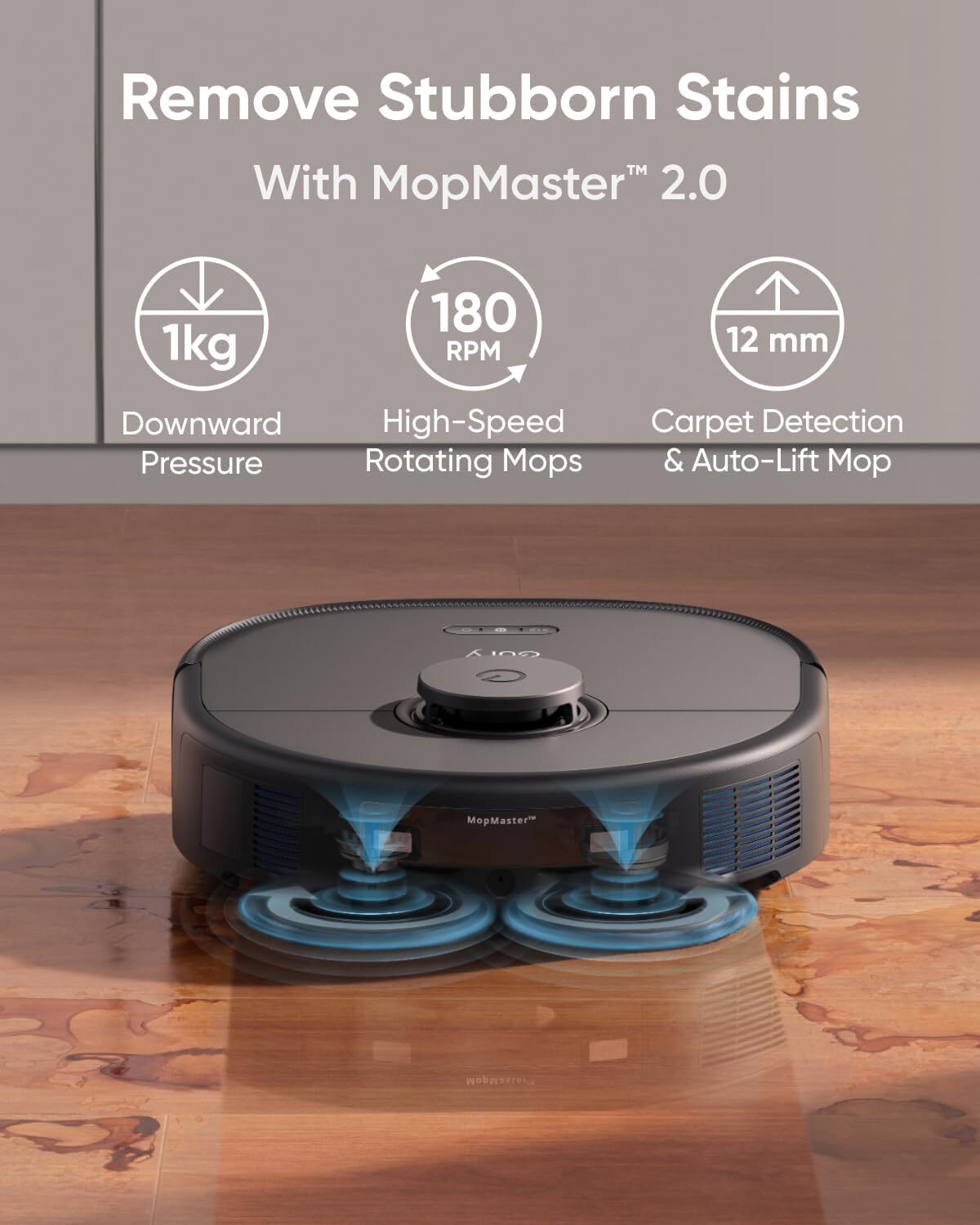 eufy X10 Pro Omni Robot Vacuum Dual Mops Wash&Dry 8000Pa Self Emptying|Refurbish