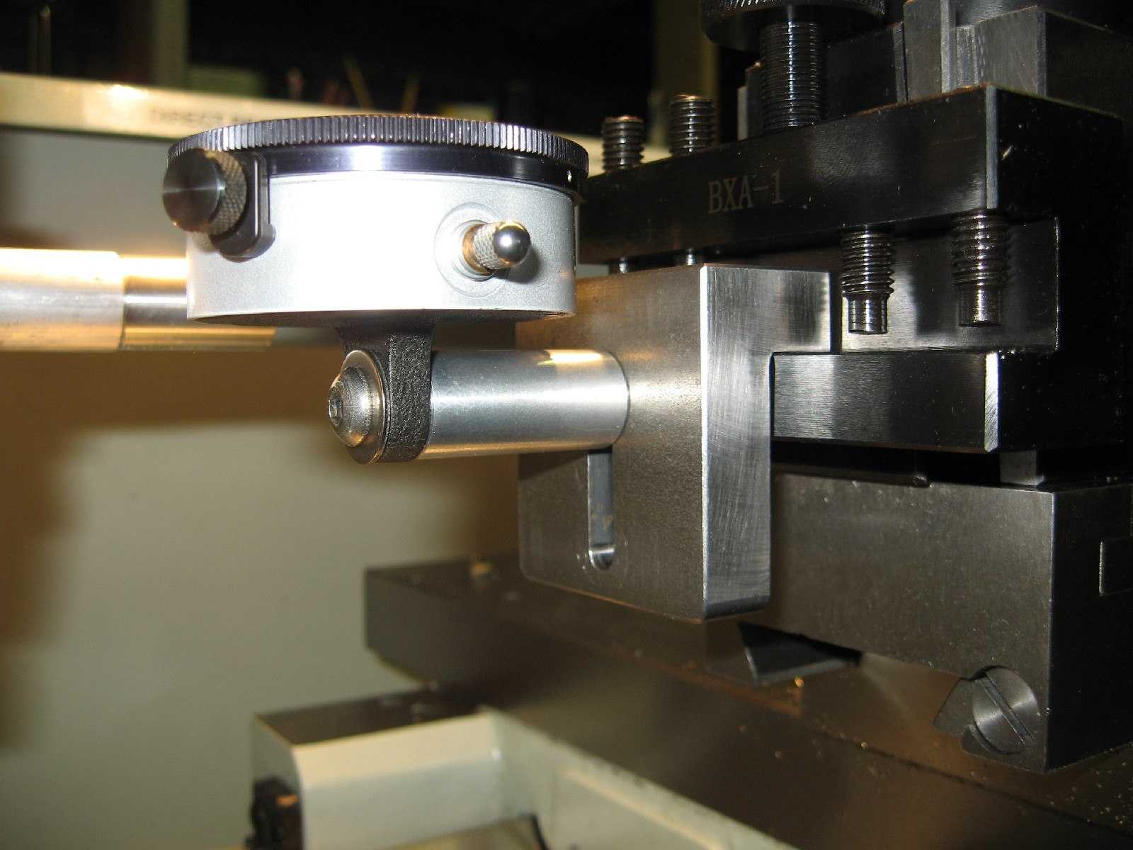 Dial Indicator Holder, Lathe Indicator Mount, BXA, AXA tool post's, Lathe Tool