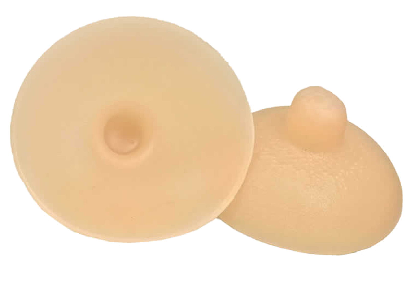 BIMEI Silicone Adhesive Nipples Attachable , Reusable for Crossdress, Drag Queen