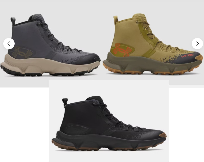 Under Armour UA Charged Expanse Waterproof Canteen Green Gray Black 6000770