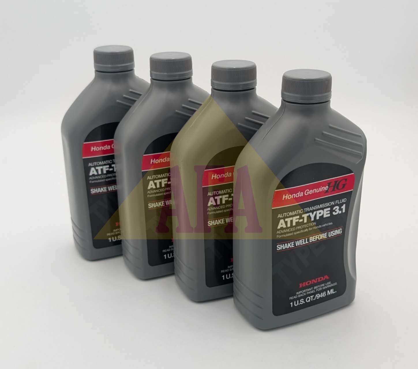 GENUINE OEM Honda Acura ATF-Type 3.1 Transmission Fluid 4x Quart Set 08200-9017