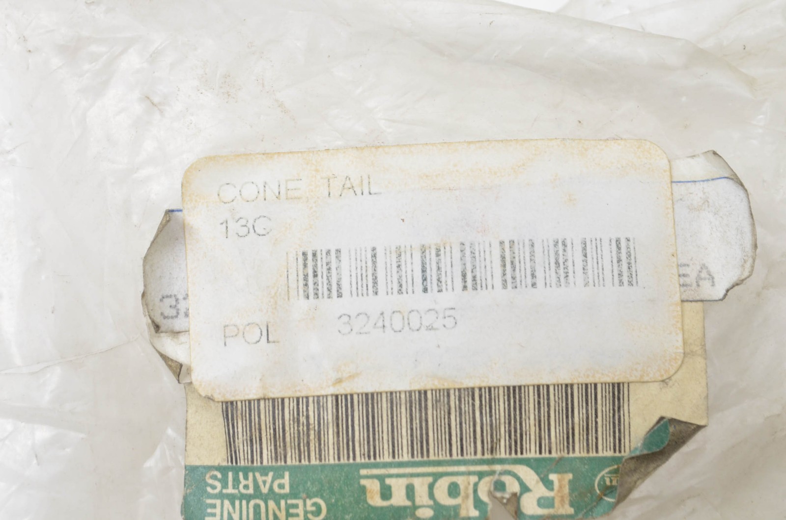 OEM Polaris 3240025 Tail Cone NOS