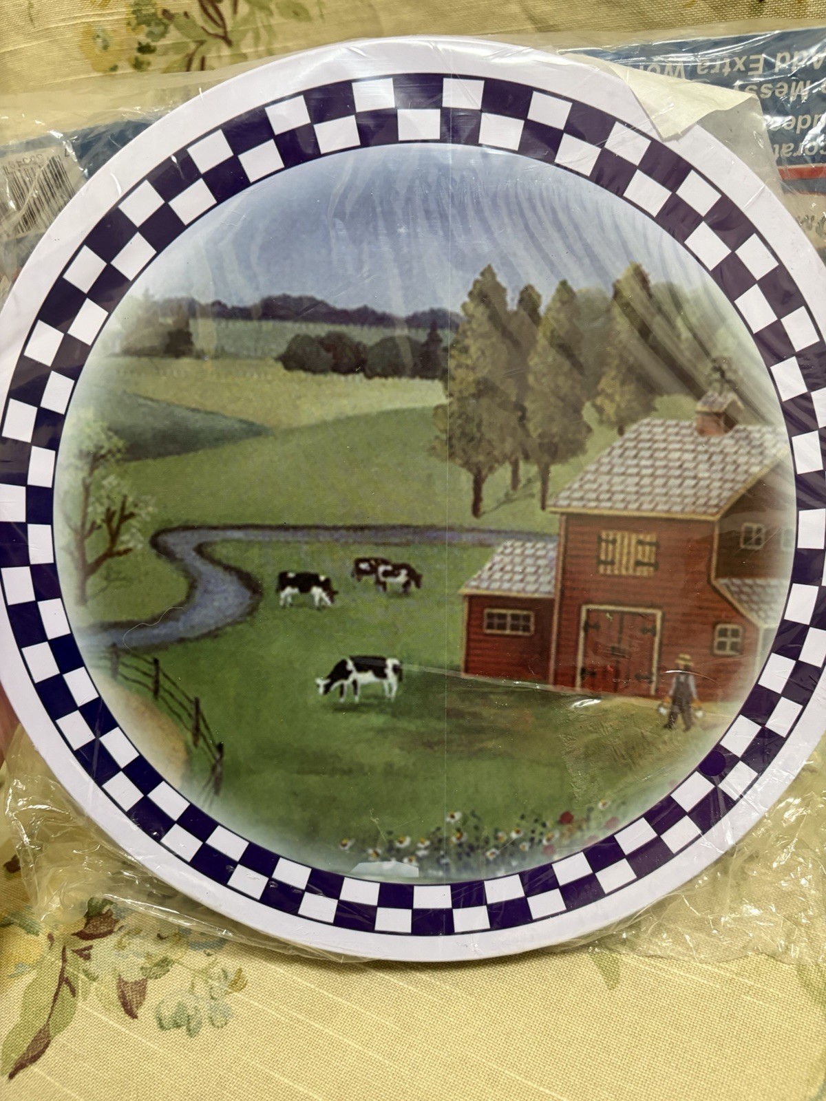 Vintage Stove Burner Covers Set of 4 New Old Stock Tin Cottagecore