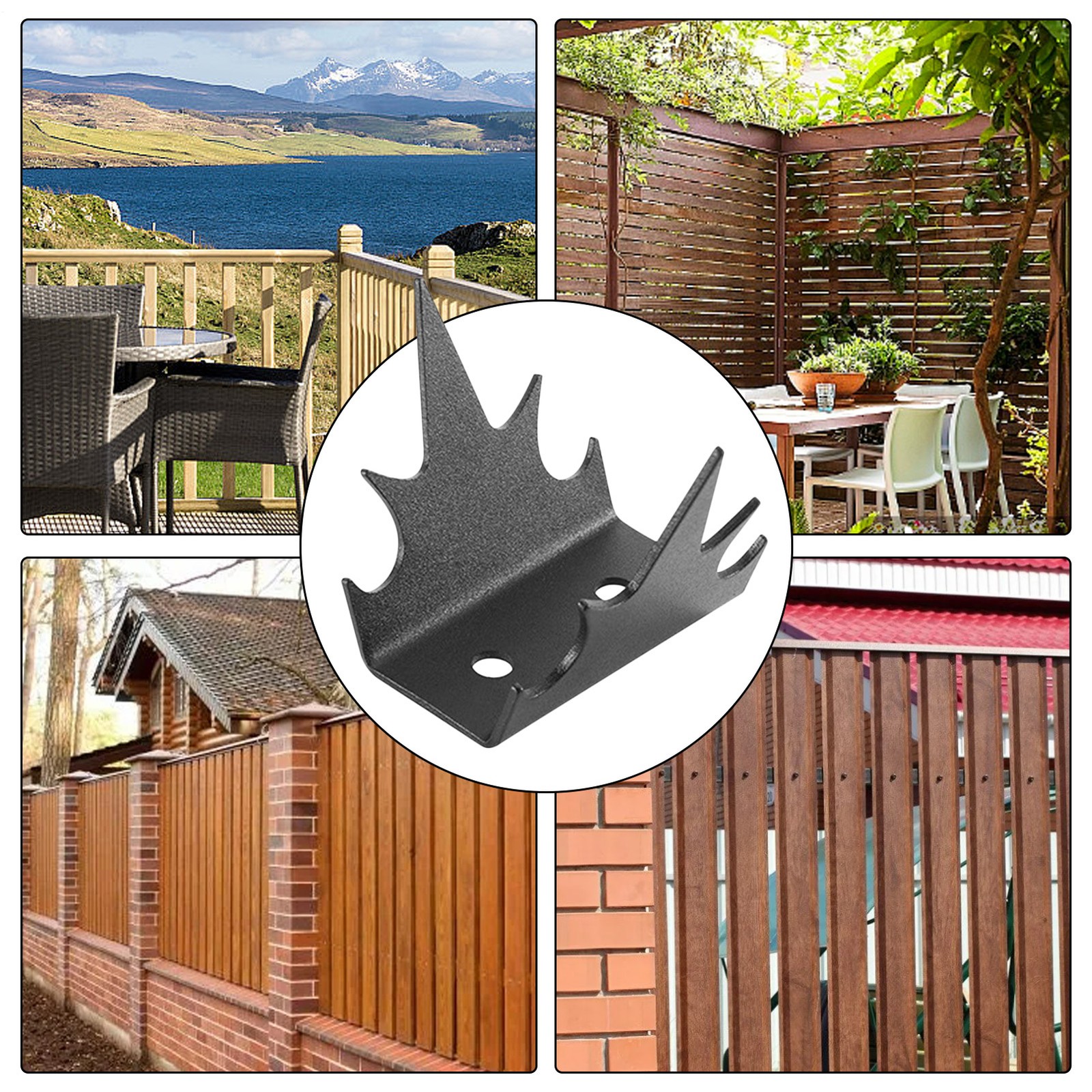 Fence Wall Spikes Fence Security Spikes Bird Defender Anti Theft Spikes For Yard