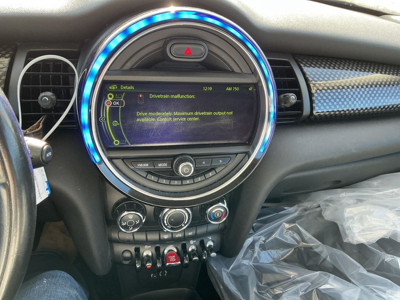 Info-GPS-TV Screen Display 6.5" Screen Fits 14-17 MINI COOPER 4910874