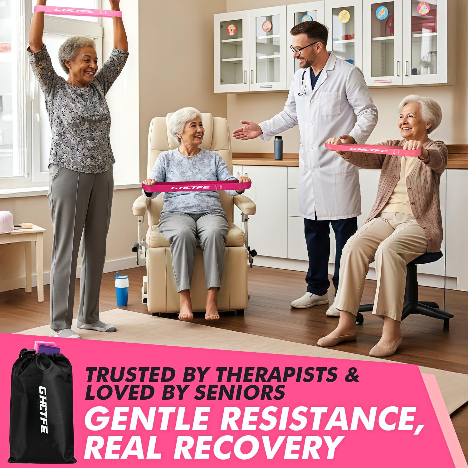 20PCS Resistance Bands Bulk Set for Trainers, Small Groups & Fitness Classes,...