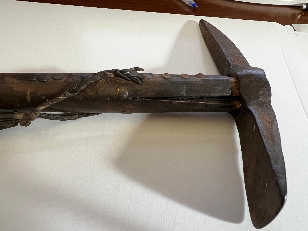 1800's Gold Miner's Pickaxe or Native American item,  Western Trade Good