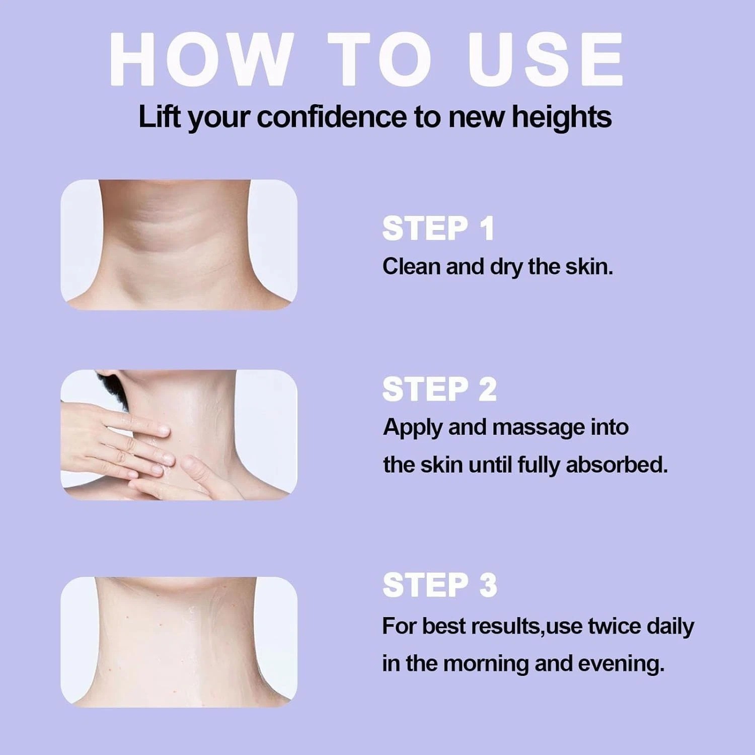 Go New Pure Beauty Tighten & Lift Neck Firming Cream - Anti-Aging Neck Creams fo