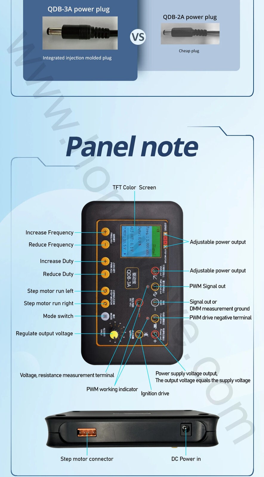 Auto Ignition Coil Tester Auto Stepper Motor Injector Detector Driver Generator