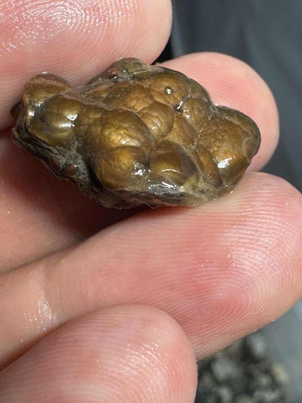 1/2 Lb Mid to Choice Grade Fire Agate Smalls Untreated Colorful Blind Grab Rough