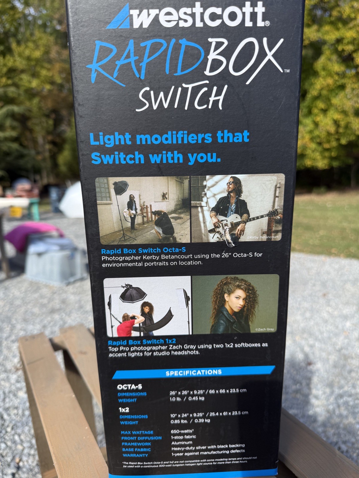 Westcott Rapid Box 26" Octa Softbox (Box, Silk + Case)