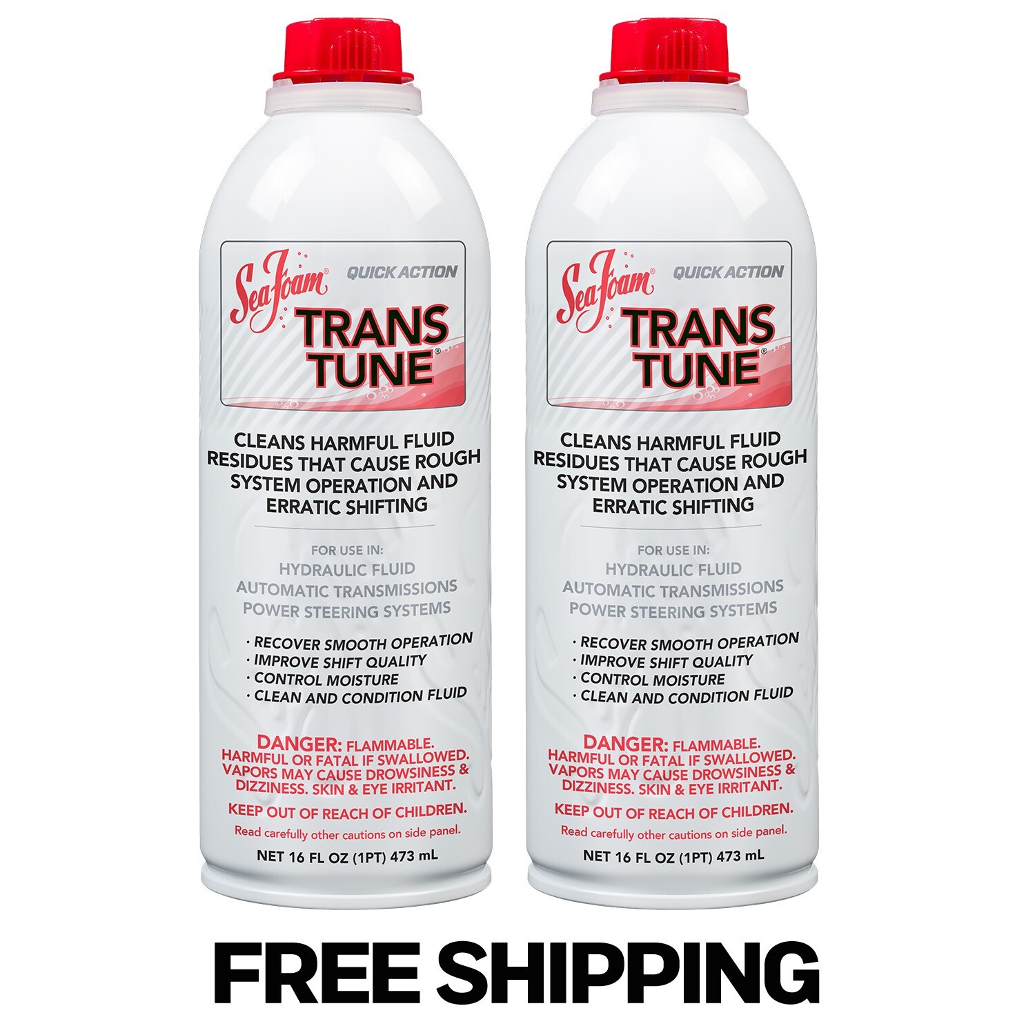 Sea Foam Trans Tune Transmission Fluid Additive TT16 16 oz Pack of 2