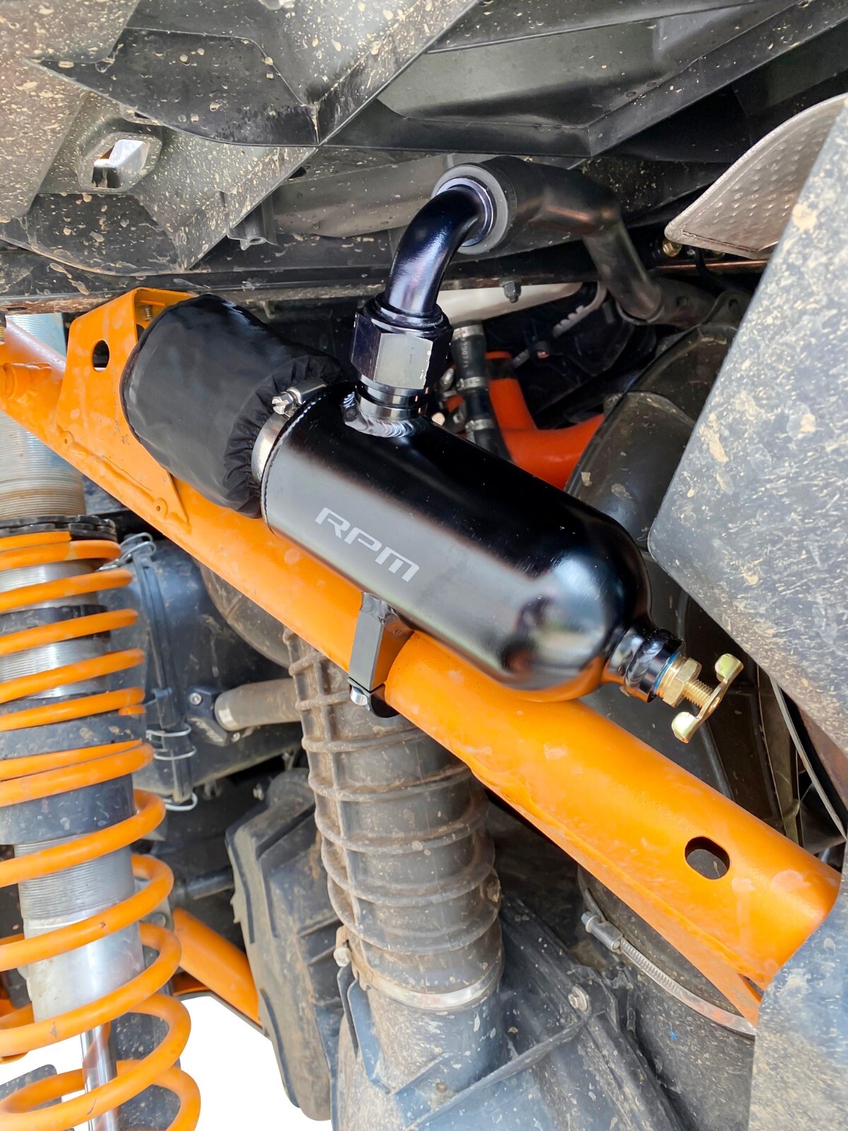 RPM Dual Baffle Can-Am Maverick X3 Oil Catch Can