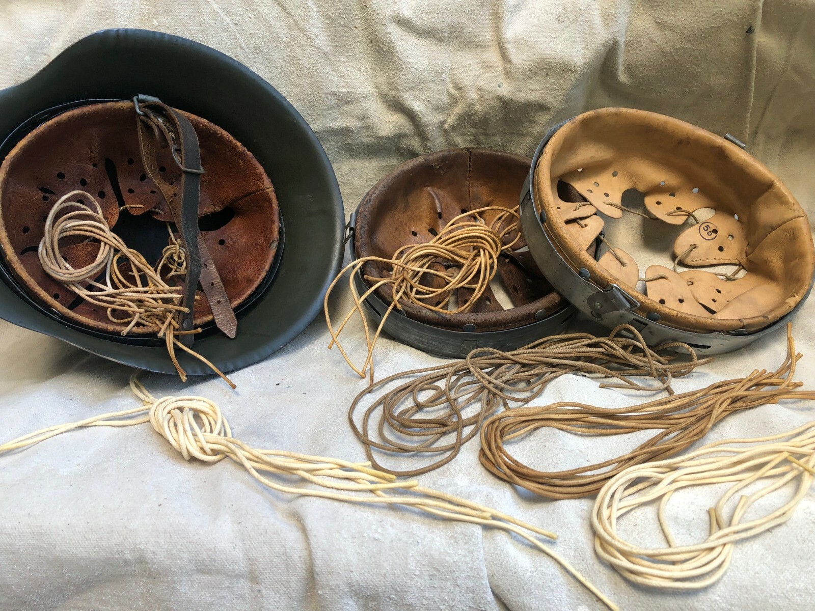 WW2 German Helmet liner drawstring BEST reproduction