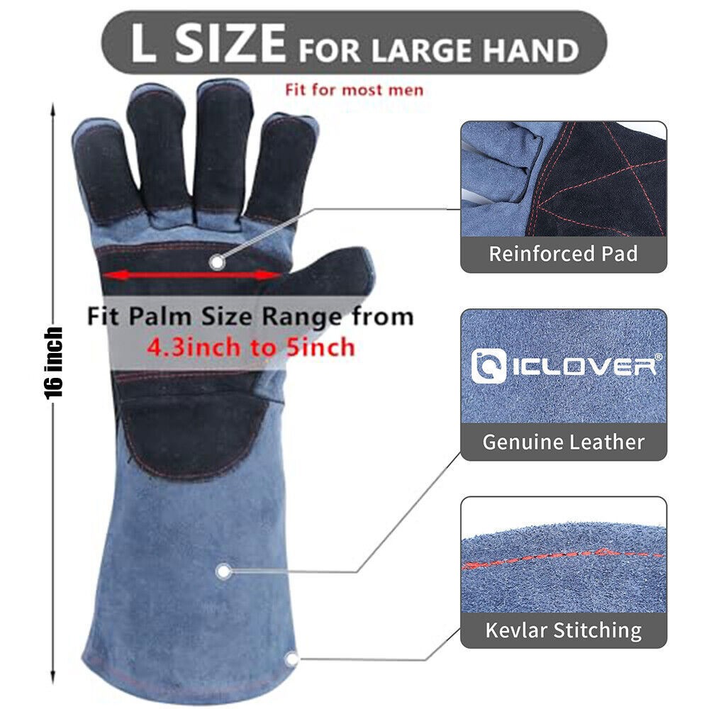 Animal Handling Gloves Sleeve Bite Proof Snake Pets Guards Gaiters Leg Protector