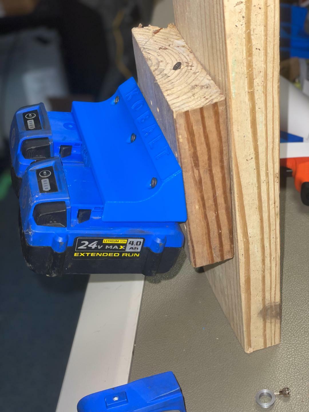 KOBALT 24v DUALL BATTERY WALL MOUNT *STRONGEST AND MOST PRACTICAL*