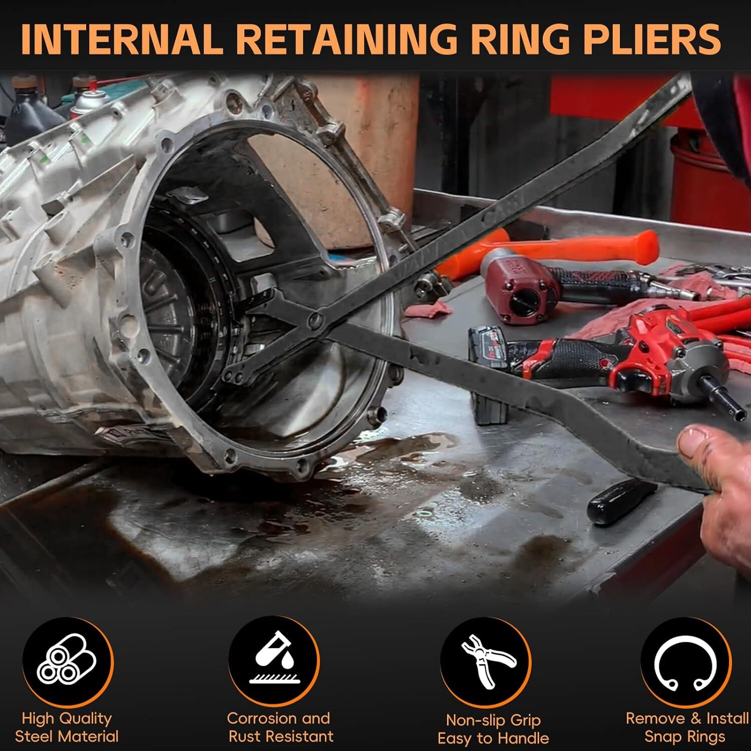 1489 26" Large Snap Ring Pliers Replace for Lang Tools GM 5L40 5L50 6L50 6L80