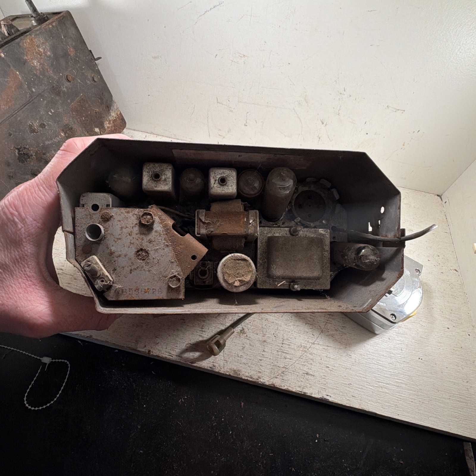 Lot Of 2 Vintage Antique OEM 1940s Mopar Radios For Parts Or Repair