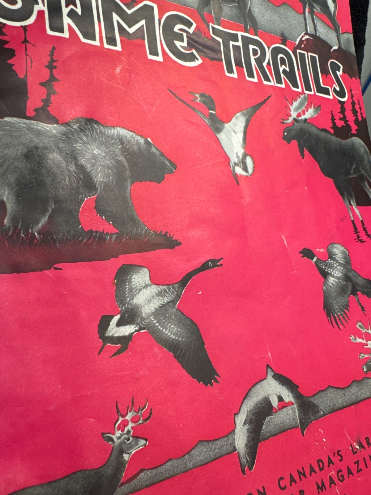 Western Canada's Game Trails 1948 Hunting Vintage Magazine Fish Outdoors BC #564