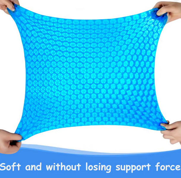 Gel Seat Cushion Summer Breathable Honeycomb Design For Pressure Relief Backpain