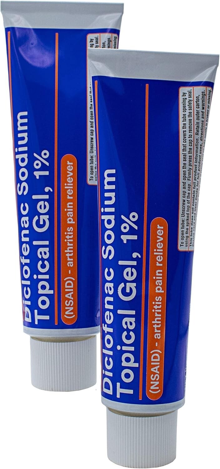 GeriCare Dicclofenac Tropical Gel Arthritis Pain Reliever 3.53 oz / 100 g 2 Pack