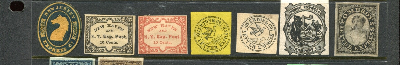 Lot of 58 Local Stamps Bogus & Forgery & Reprint & More BX6911